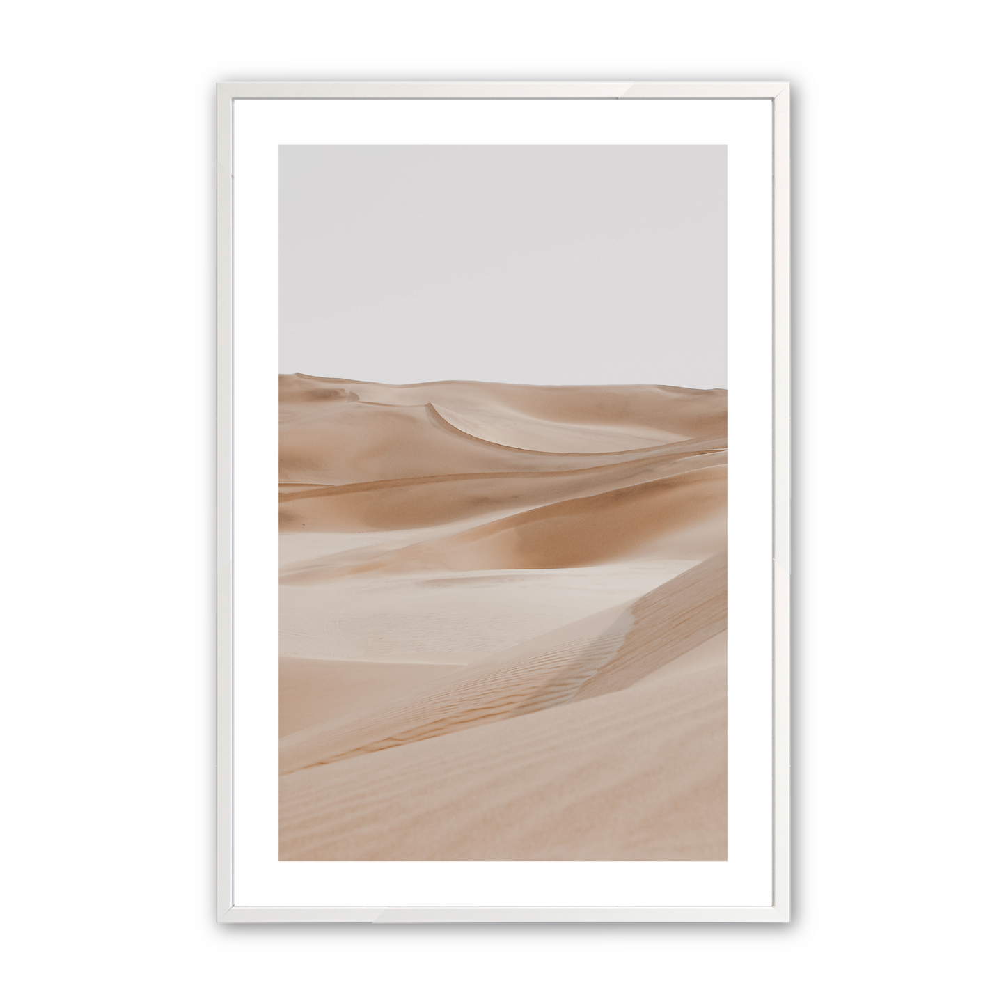 [Color:Opaque White], Art in our Opaque White wood frame