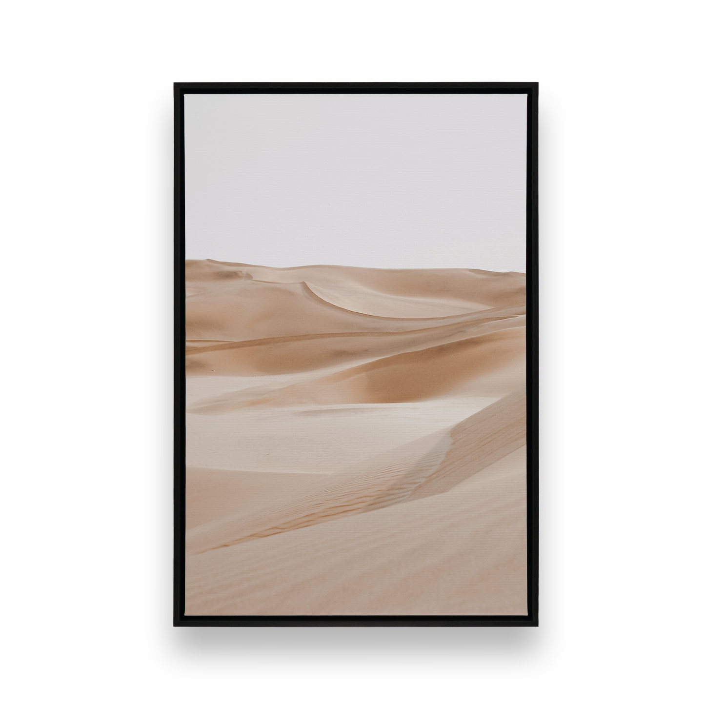 Picture of art in a Satin Black frame