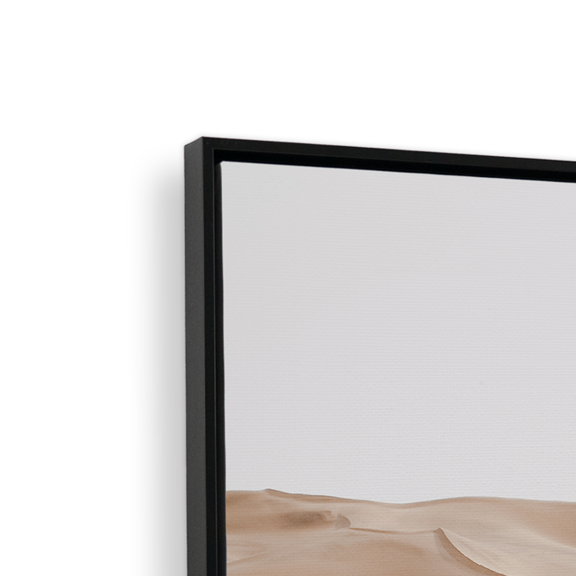 [color:Satin Black], Picture of the corner of the frame