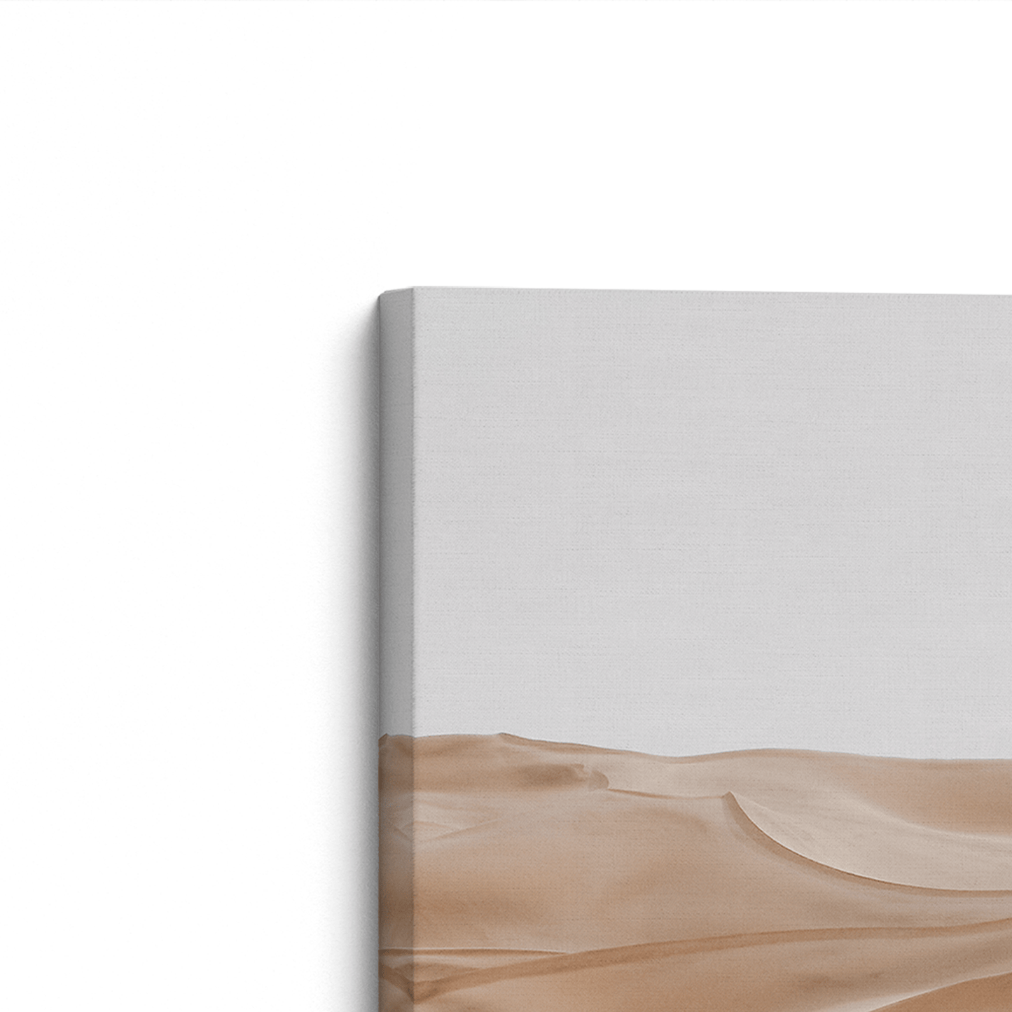 [color:Stretched Canvas], Corner of Picture of art on Canvas