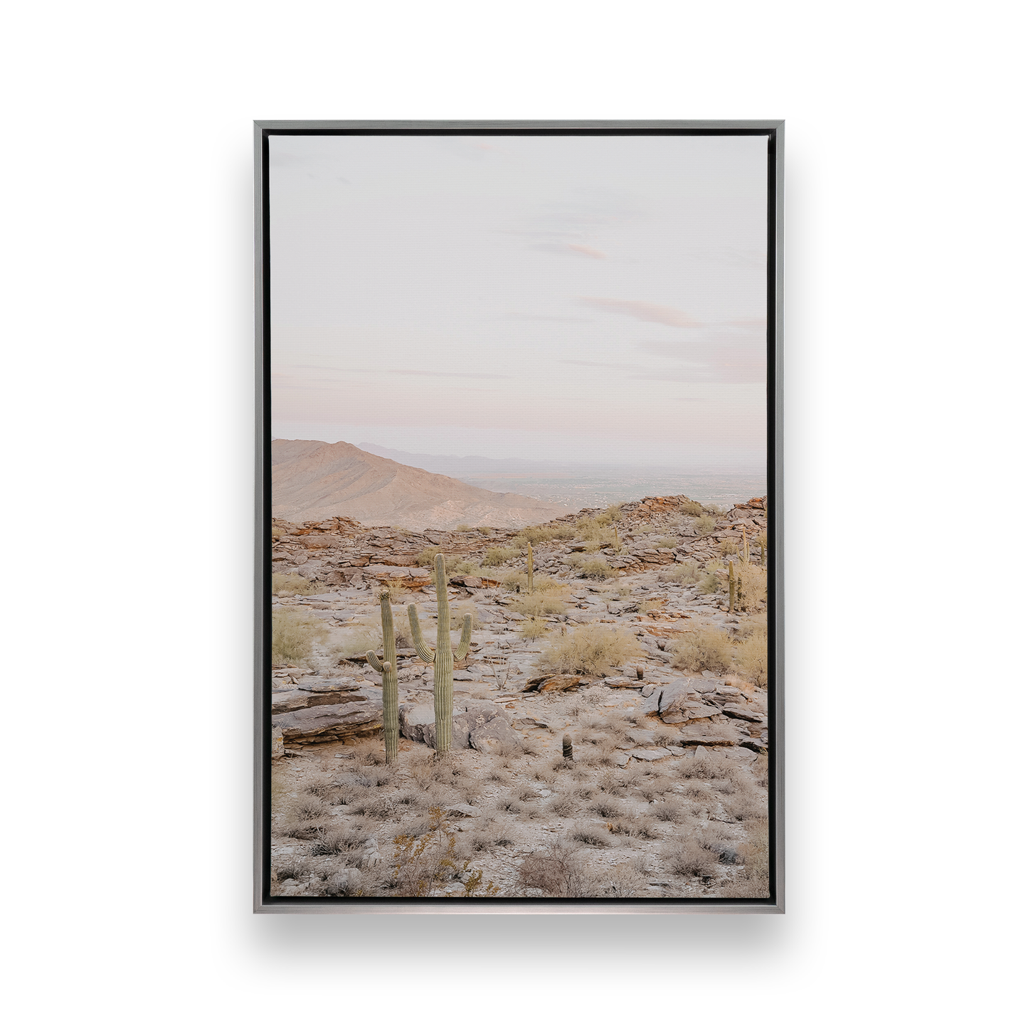 [color:Polished Chrome], Picture of art in frame