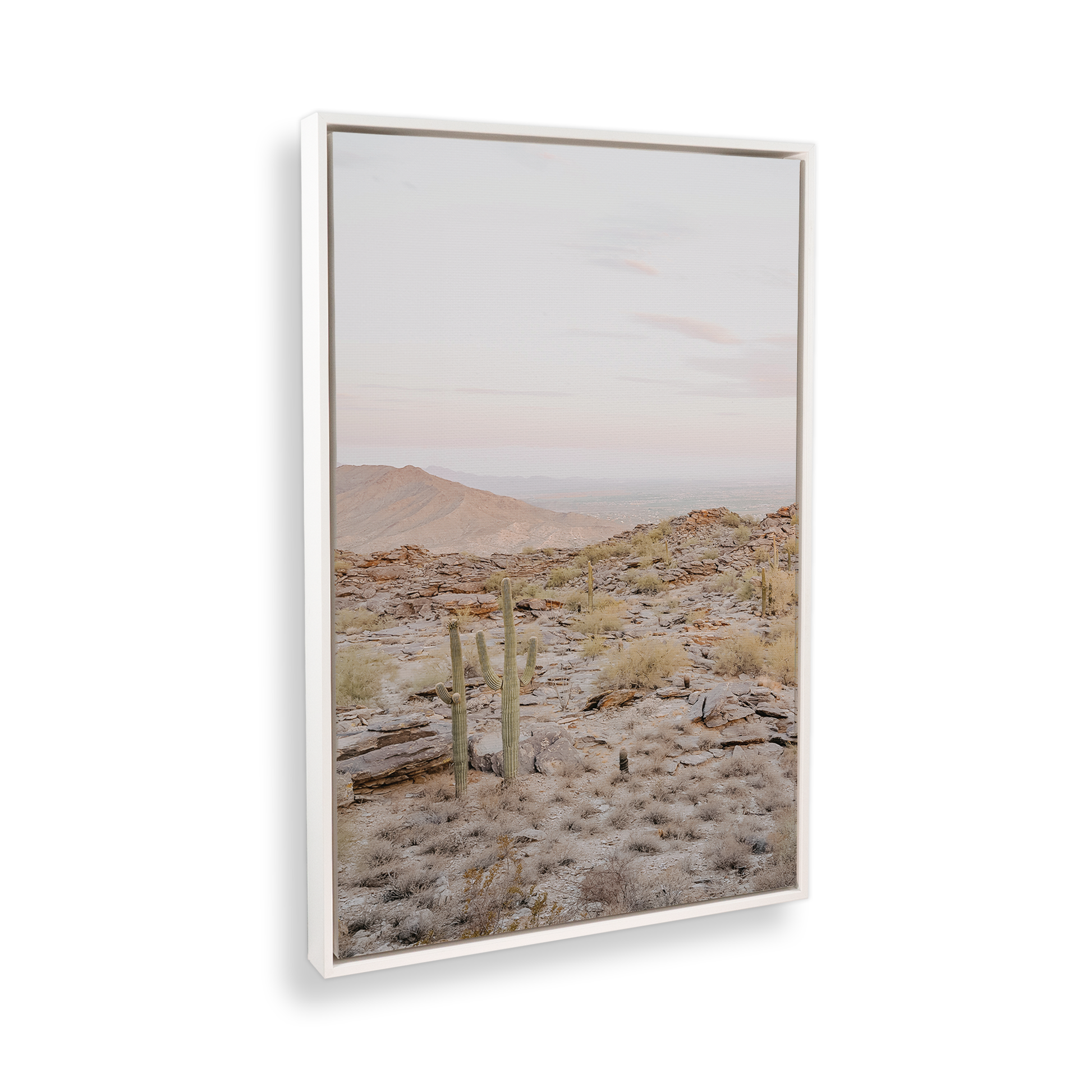 [color:Satin White], Picture of art in frame