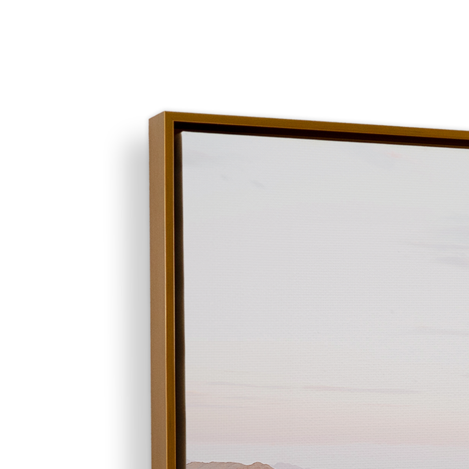 [color:Polished Gold], Picture of the corner of the frame