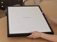 Satin Black Manhattan Wall Frame