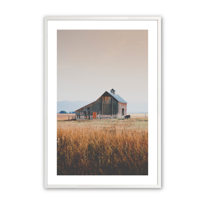 [Color:Opaque White], Art in our Opaque White wood frame