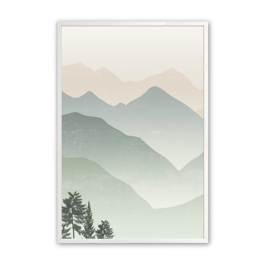 [Color:Opaque White], Art in our Opaque White wood frame