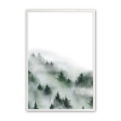 [color:Opaque White], Picture of art in white frame