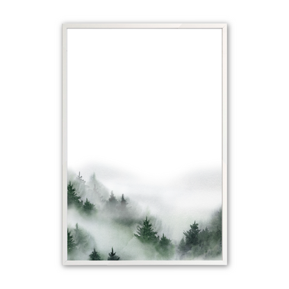 [color:Opaque White], Picture of art in white frame