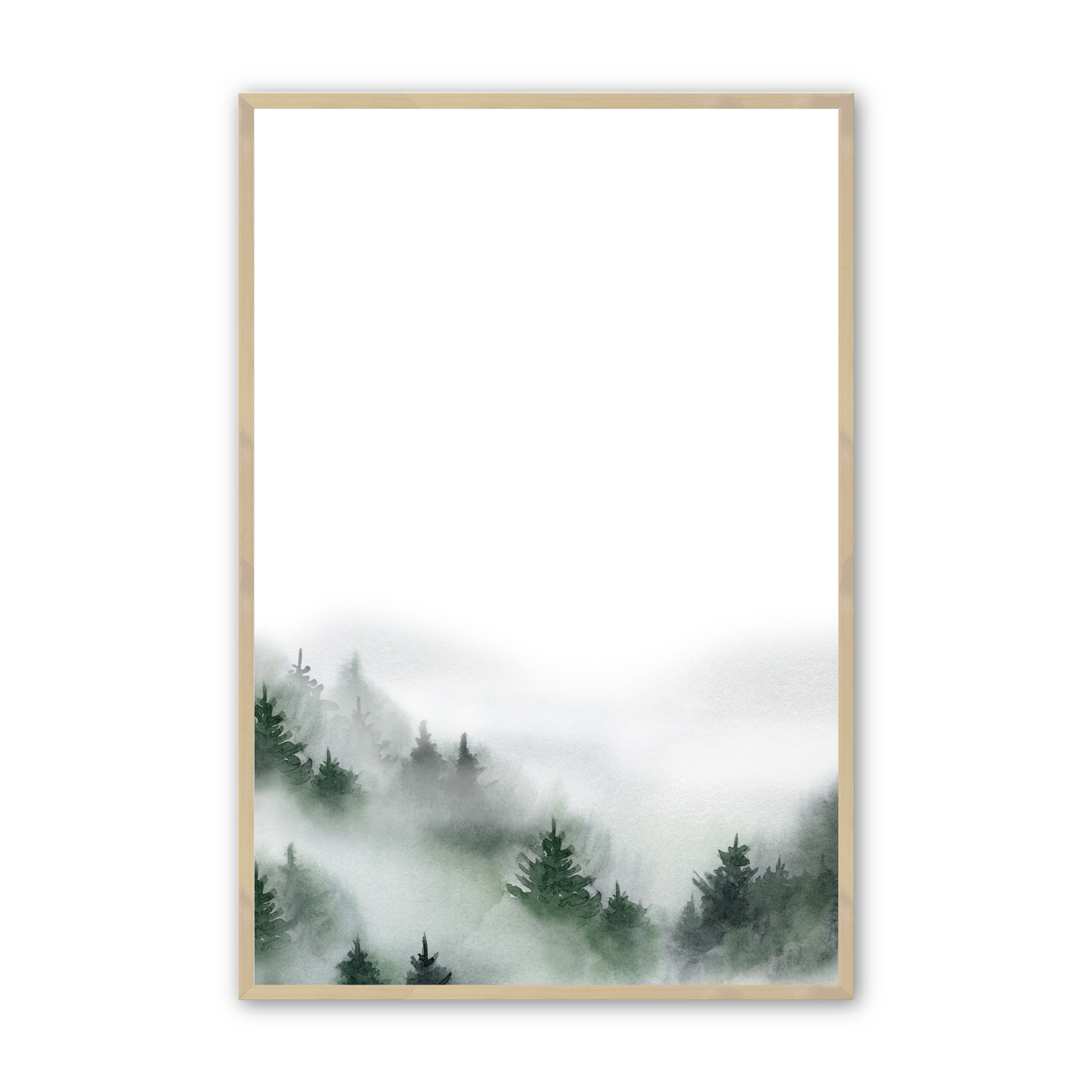 [color:Raw Maple], Picture of art in raw maple frame