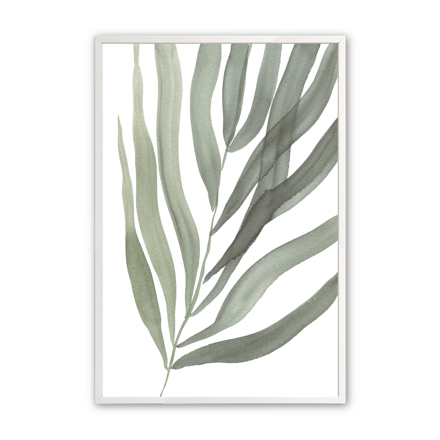 [color:Opaque White], Picture of art in white frame