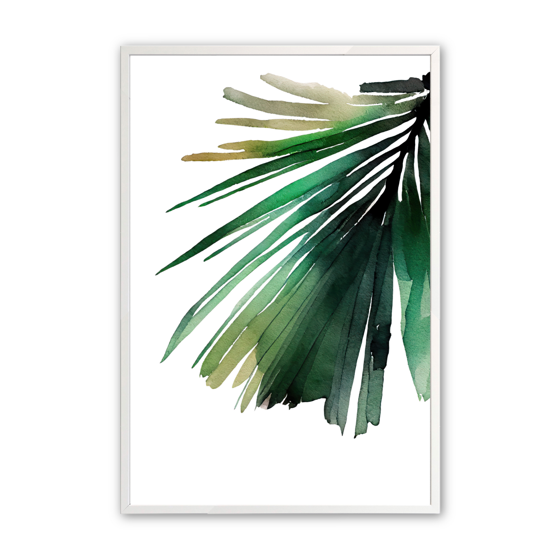 [color:Opaque White], Picture of art in white frame