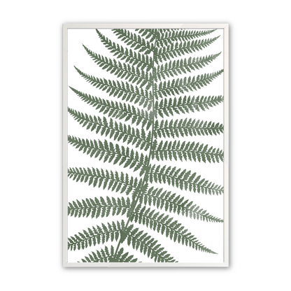 [color:Opaque White], Picture of the fourth of 6 leaves and flowers in a white frame