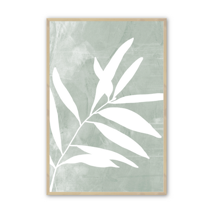 [color:Raw Maple], Picture of the first of 3 leaf illustrations in raw maple frame