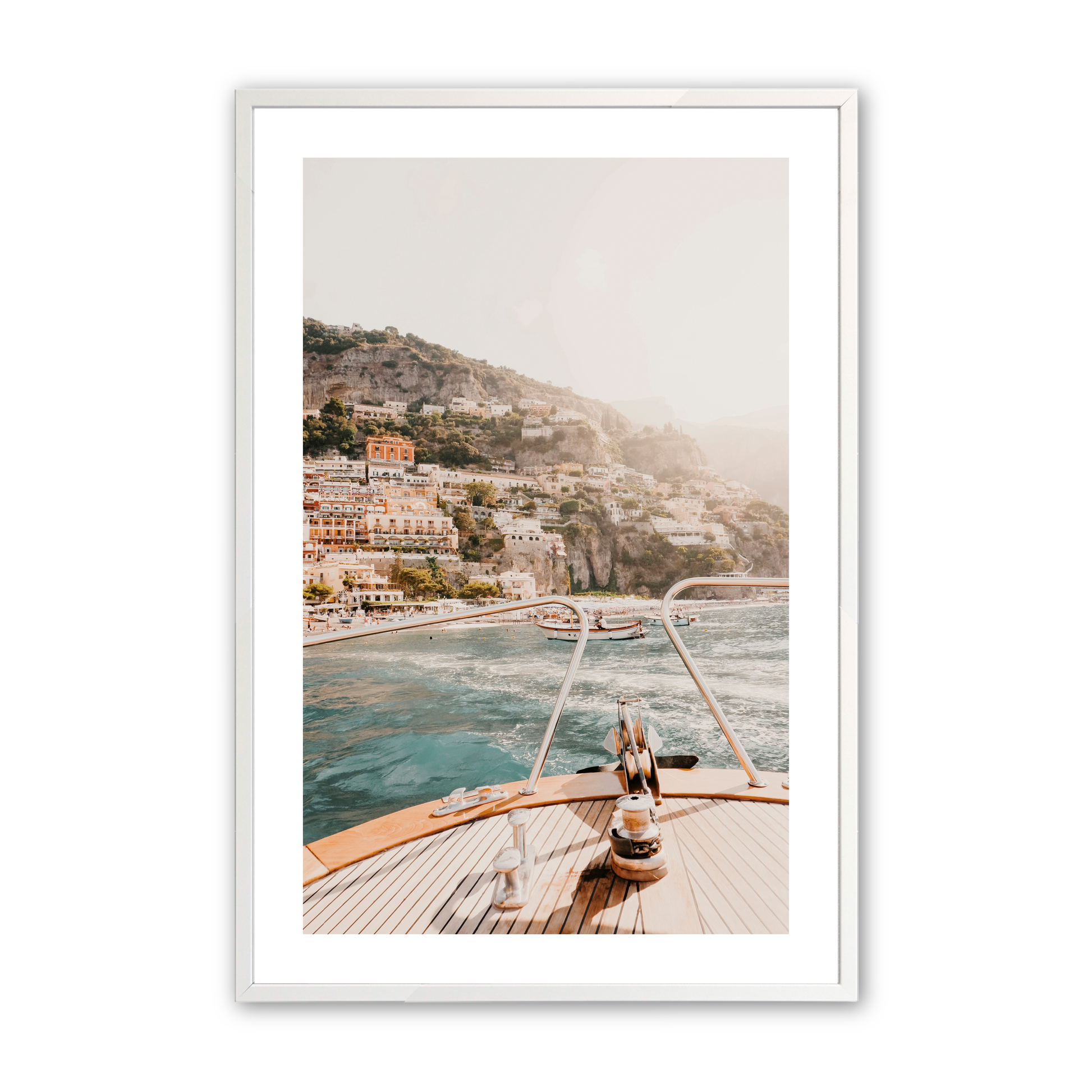 [Color:Opaque White], Art in our Opaque White wood frame