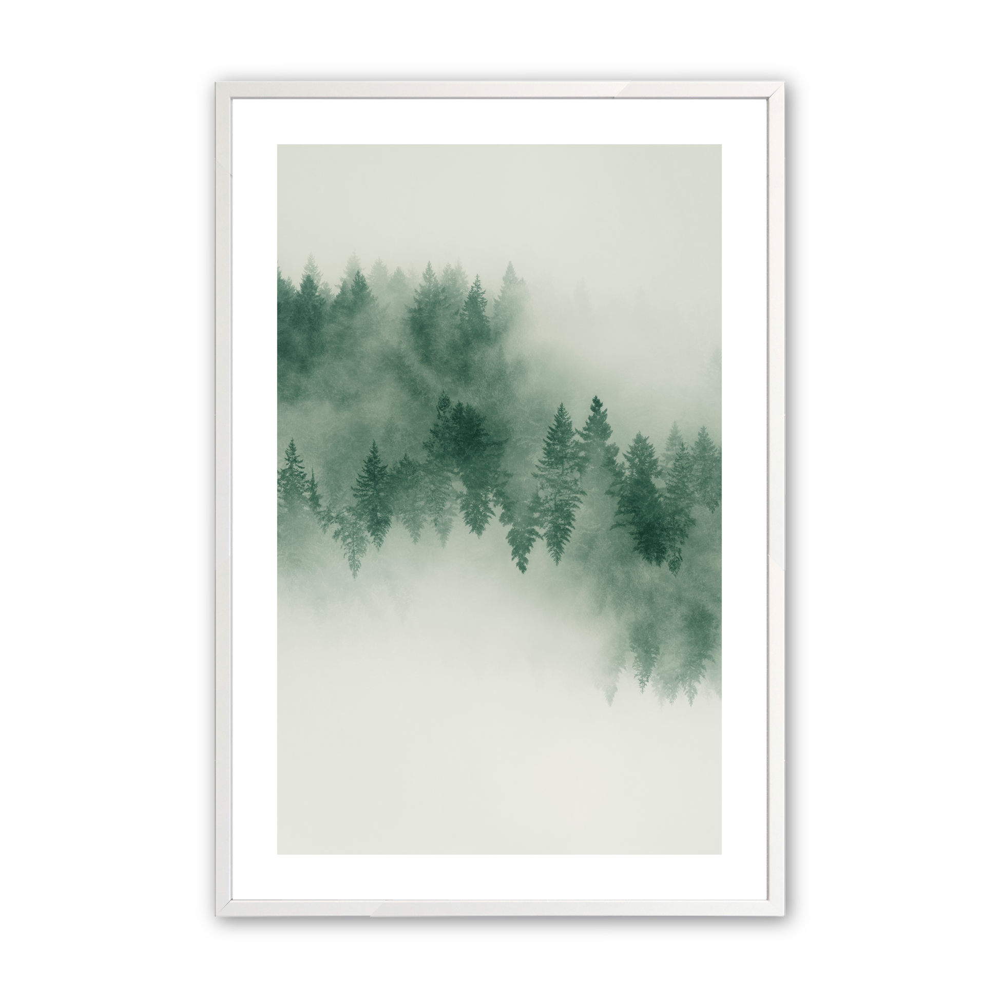 [Color:Opaque White], Art in our Opaque White wood frame