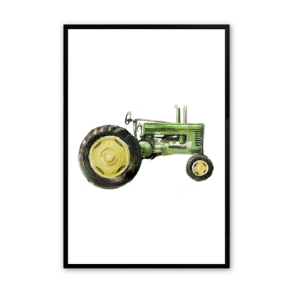 [color:Satin Black], Green Tractor