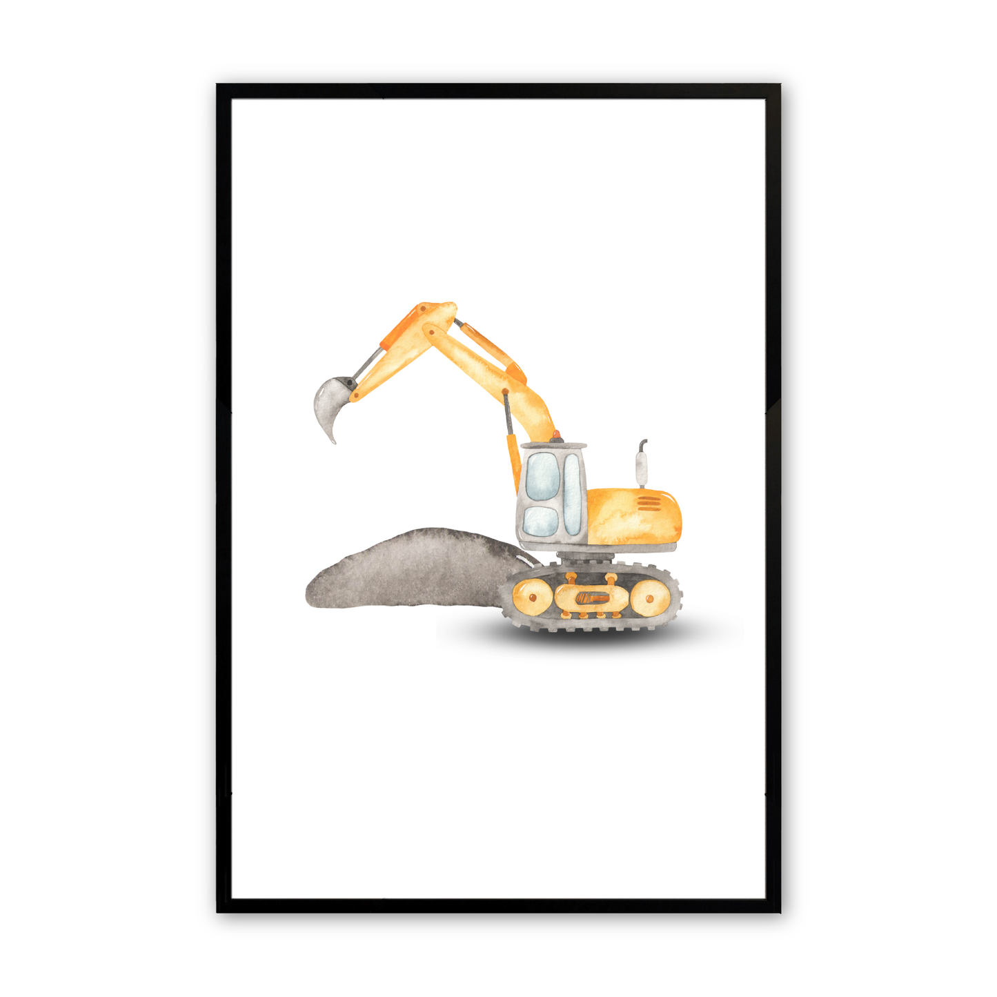 [color:Satin Black], excavator