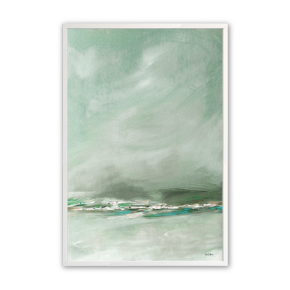 [Color:Opaque White], Art in our Opaque White wood frame