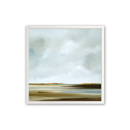 [Color:Opaque White], Art in our Opaque White wood frame