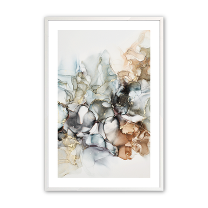 [Color:Opaque White], Art in our Opaque White wood frame