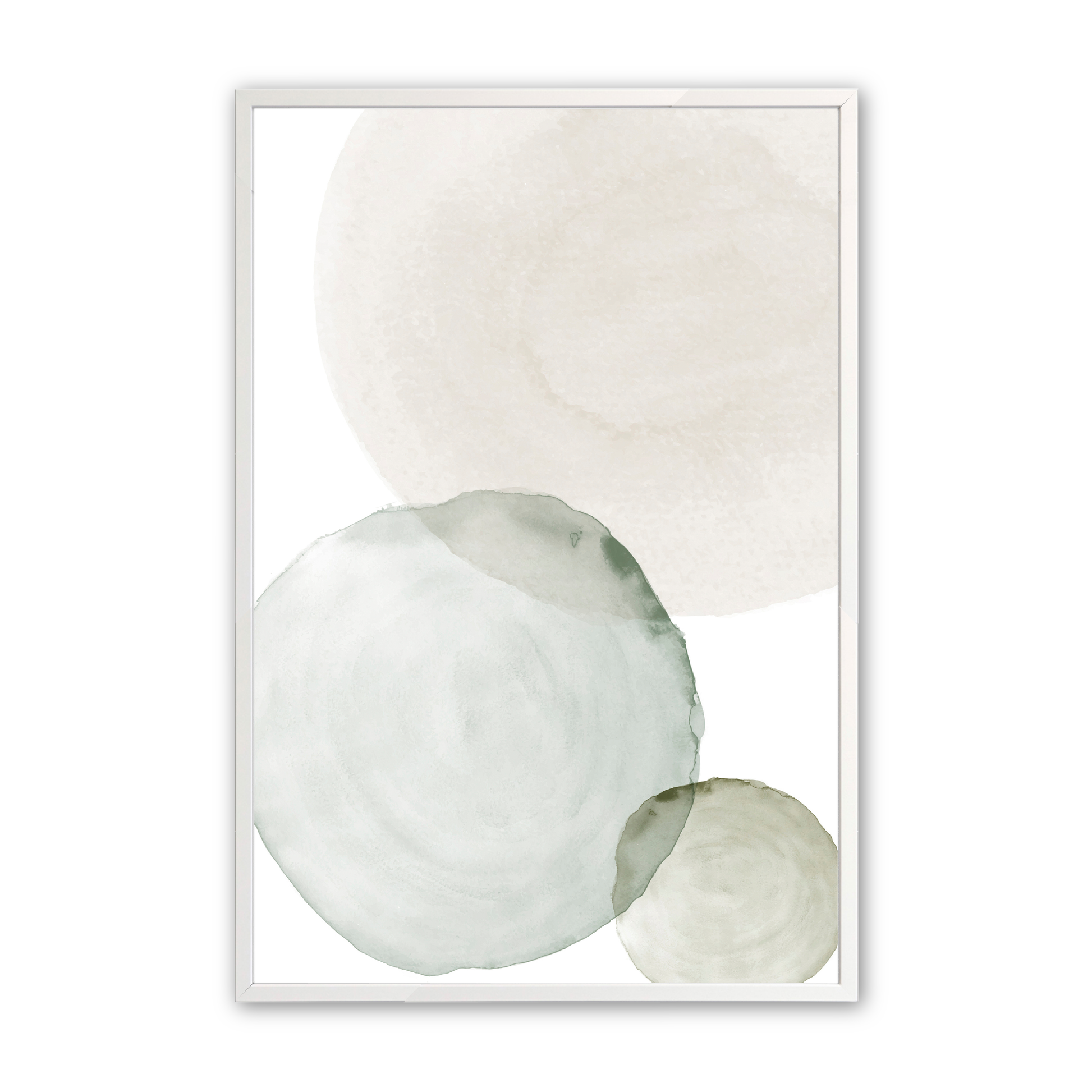 [Color:Opaque White], Art in our Opaque White wood frame