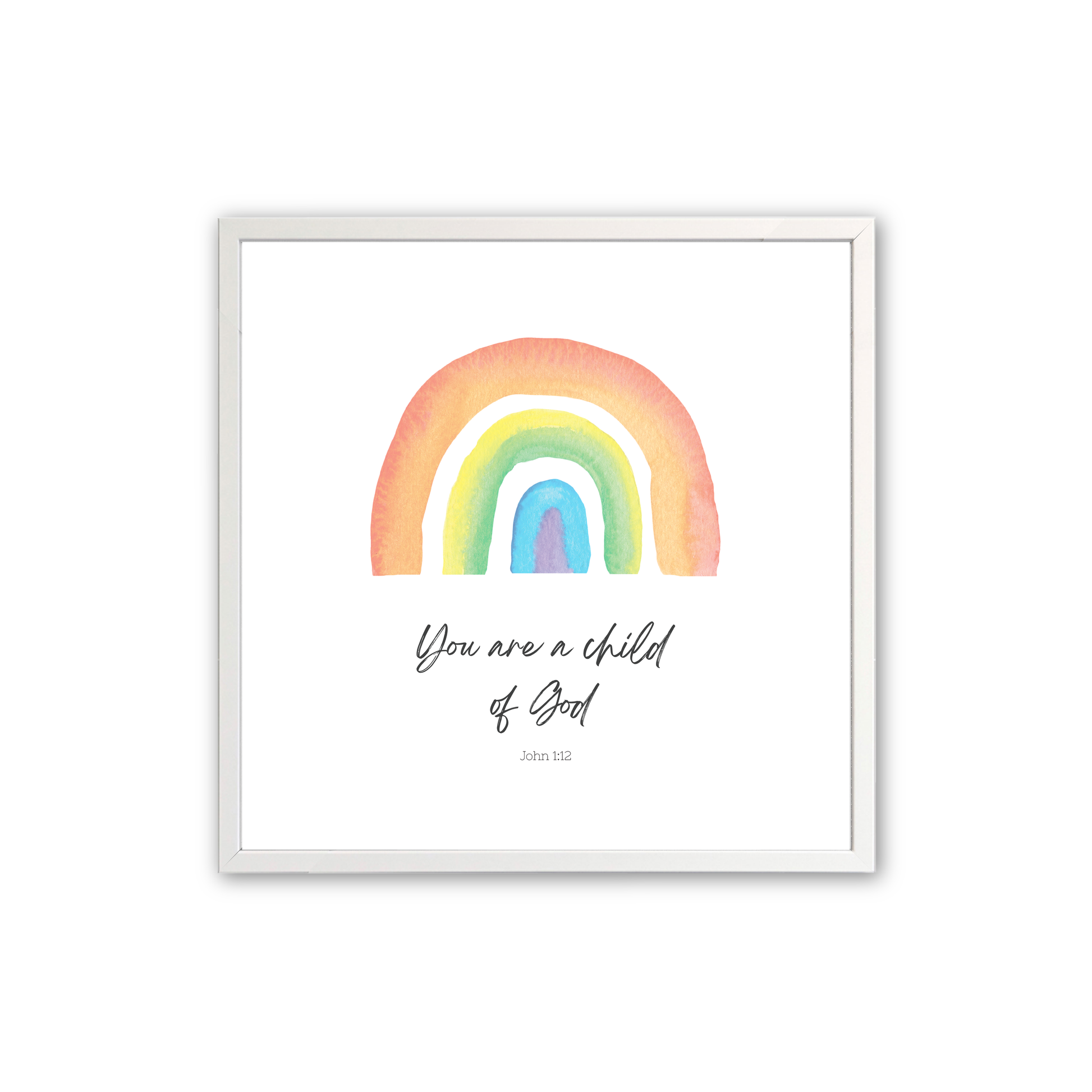 [color:Opaque White], Print 2 - You are a child of God