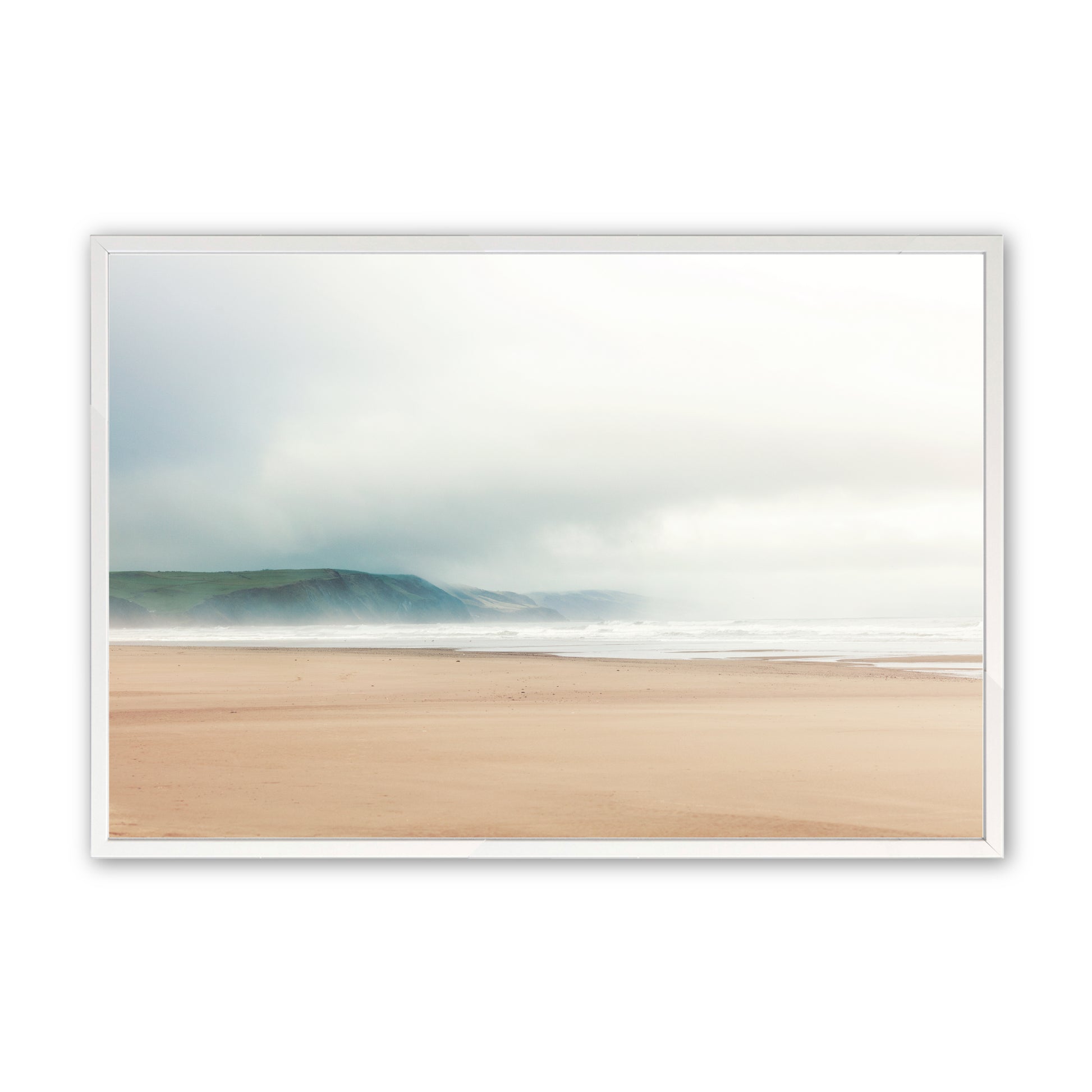 [Color:Opaque White], Art in our Opaque White wood frame