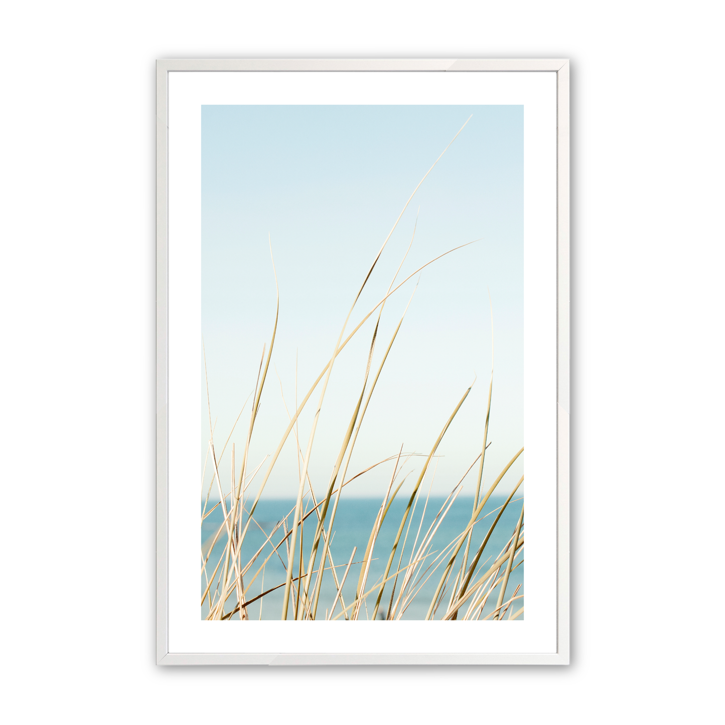 [Color:Opaque White], Art in our Opaque White wood frame