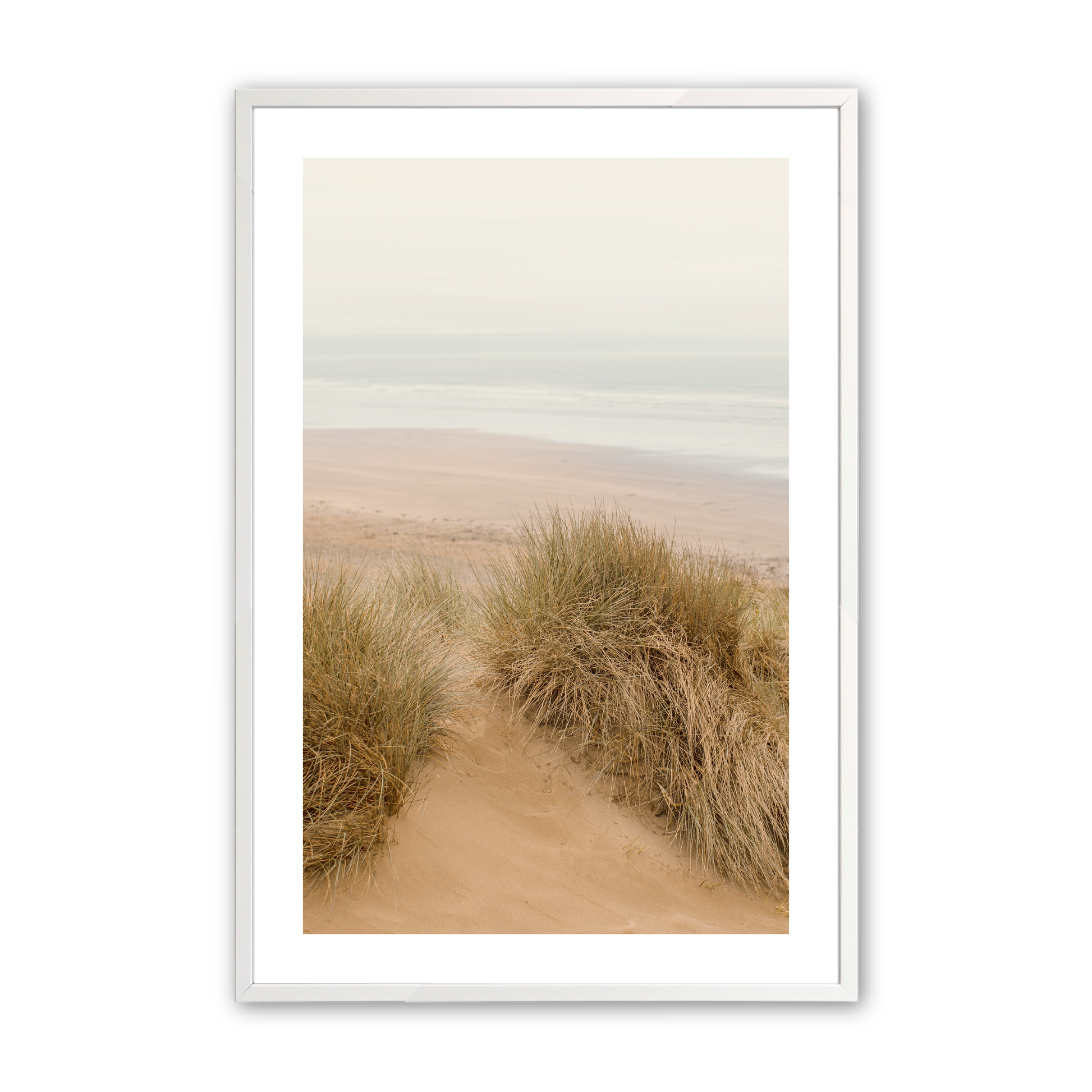 [Color:Opaque White], Art in our Opaque White wood frame