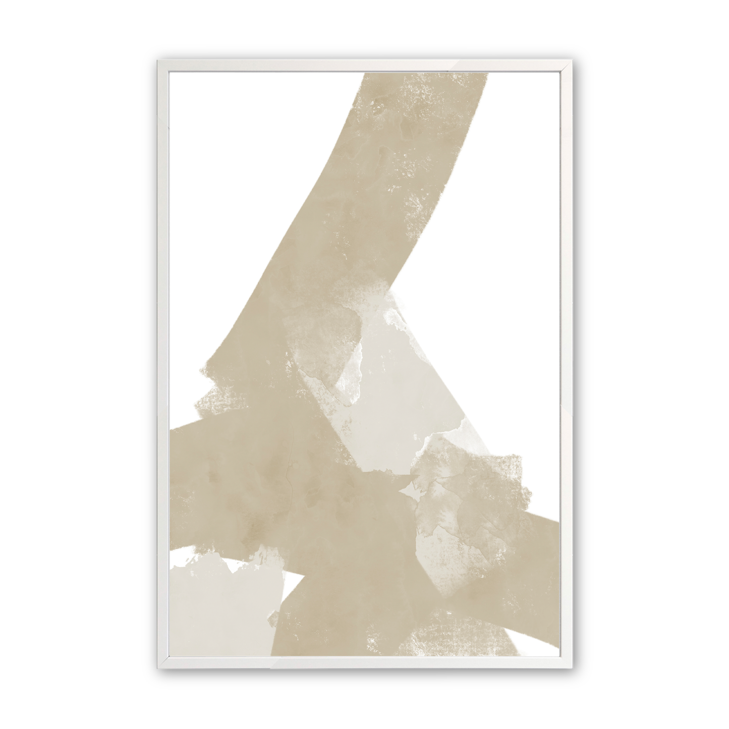 [Color:Opaque White], Art in our Opaque White wood frame