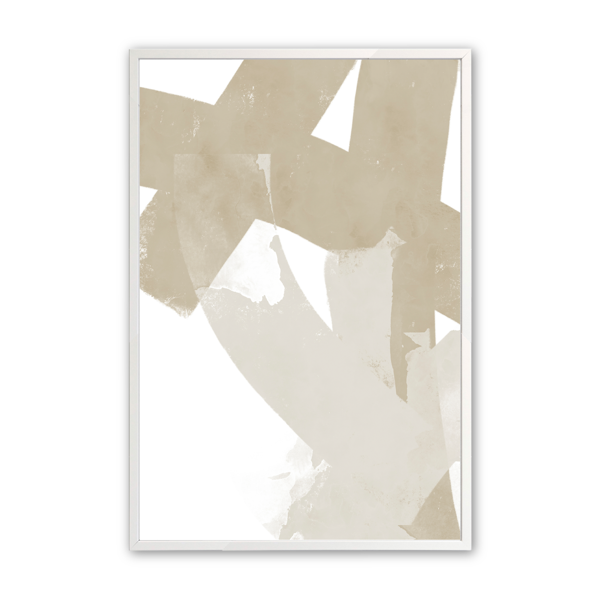 [Color:Opaque White], Art in our Opaque White wood frame